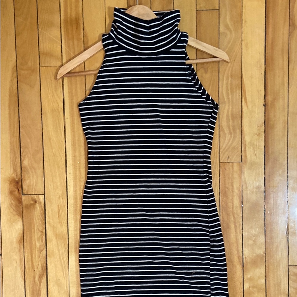 American apparel bodycon turtleneck dress